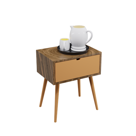 Nachttisch  3D Icon