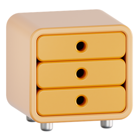 Nachttisch  3D Icon