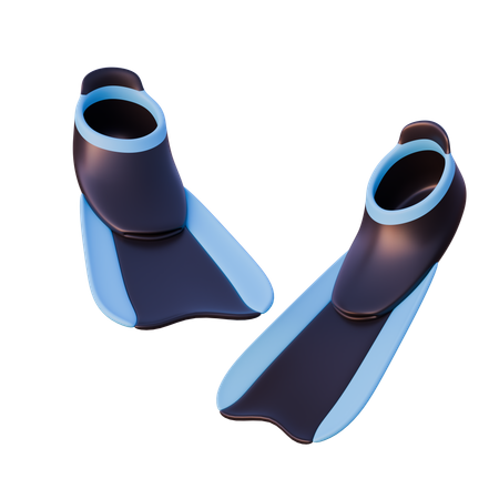 Nadadeiras  3D Icon