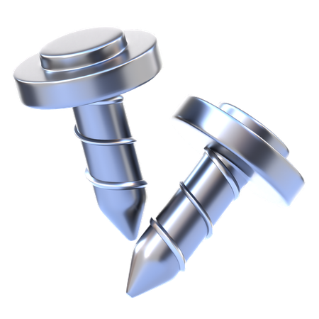 Nail  3D Icon
