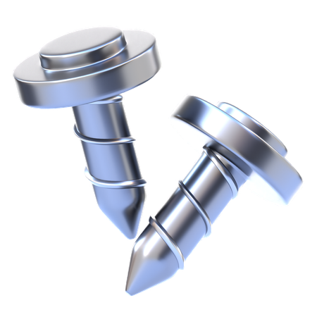 Nail  3D Icon