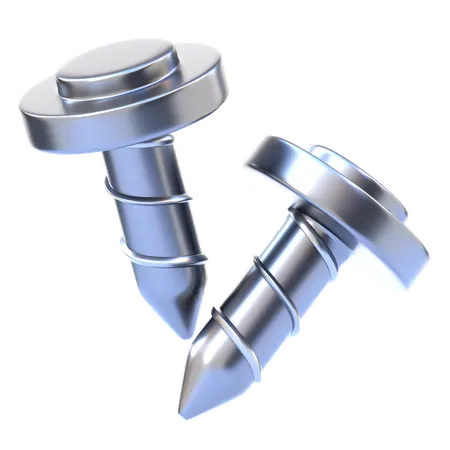 Nail  3D Icon