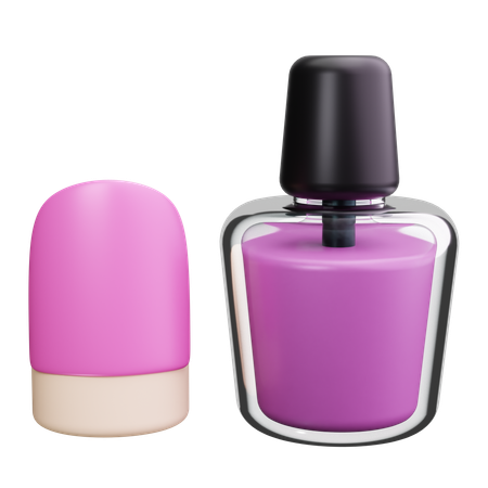 Nail Polish  3D Icon