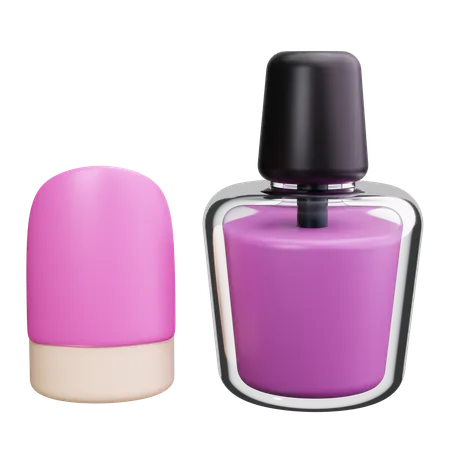 Nail Polish  3D Icon