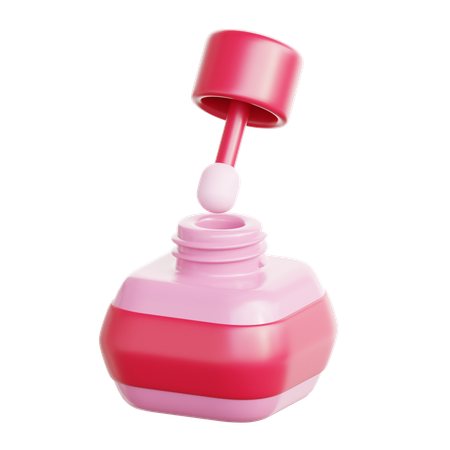 Nail Polish  3D Icon