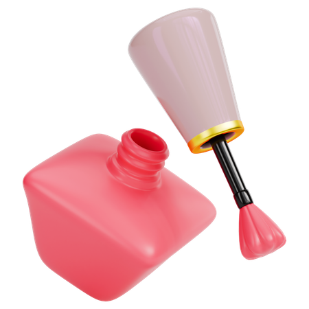Nail Polish  3D Icon