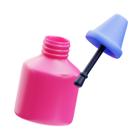 Nail Polish  3D Icon