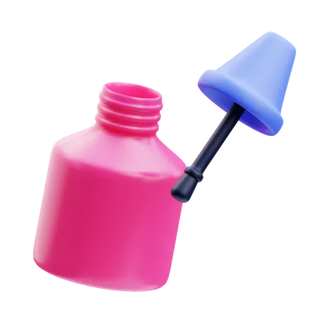 Nail Polish  3D Icon