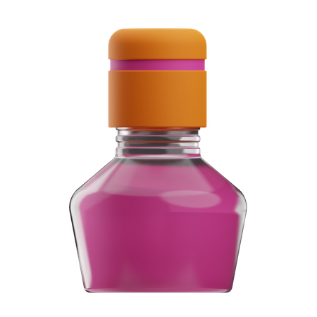 Nail Polish  3D Icon