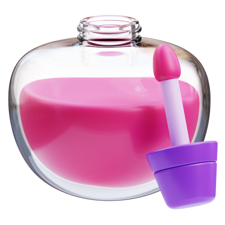 Nail Polish  3D Icon