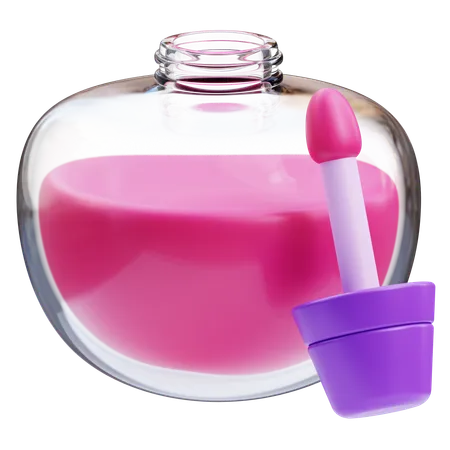 Nail Polish  3D Icon