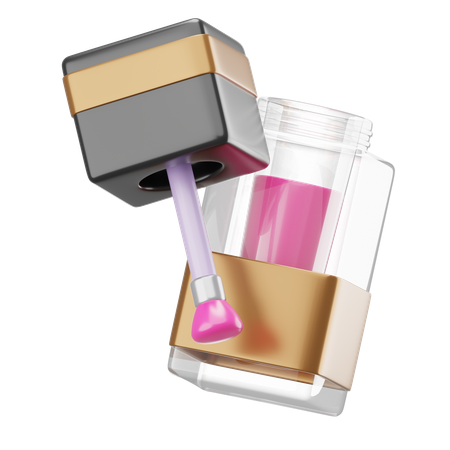 Nail Polish  3D Icon