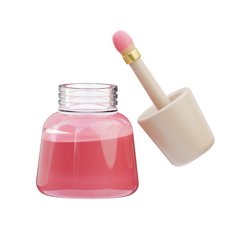 Nail Polish  3D Icon