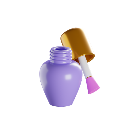 Nail Polish  3D Icon