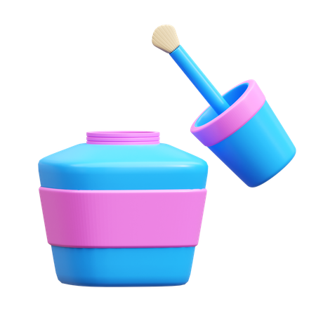 Nail Polish  3D Icon