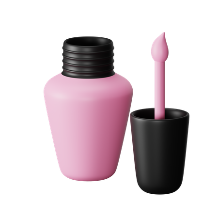 Nail Polish  3D Icon