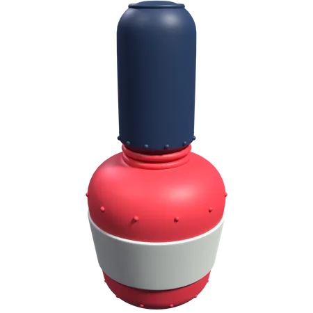 Nail Polish  3D Icon