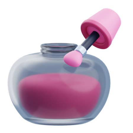 Nail Polish  3D Icon