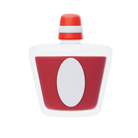 Nail Polish Bottle  3D Icon