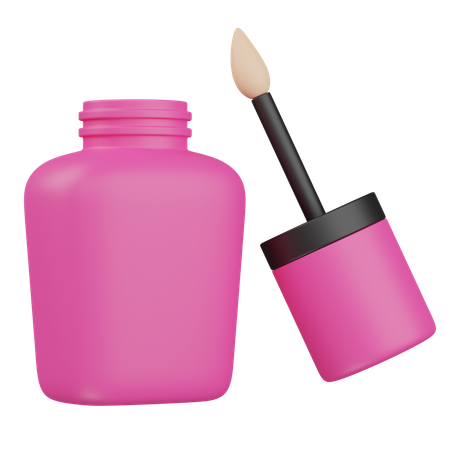 Nail polisher  3D Icon