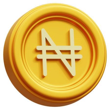 Naira  3D Icon