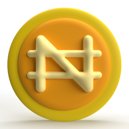 Naira  3D Icon