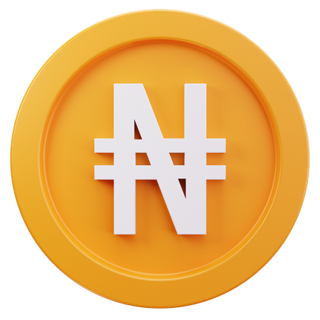 Naira  3D Icon