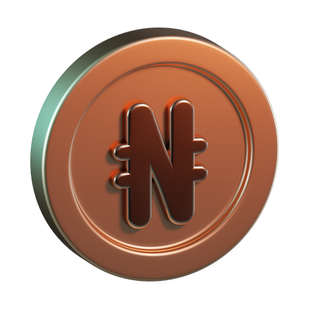 Naira  3D Icon