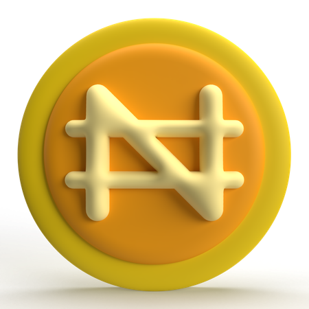 Naira  3D Icon