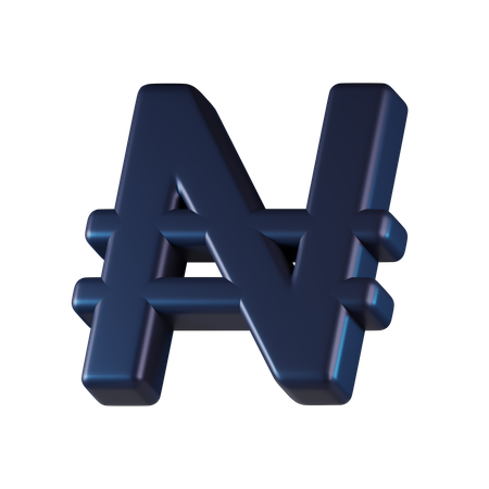 Naira  3D Icon