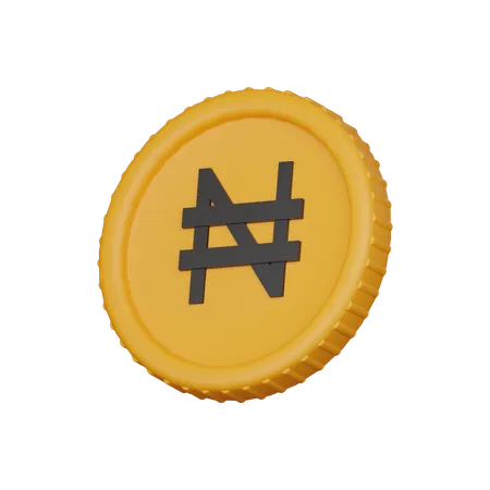 Naira coin  3D Icon