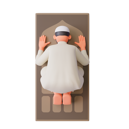 Namaz Prayer  3D Icon