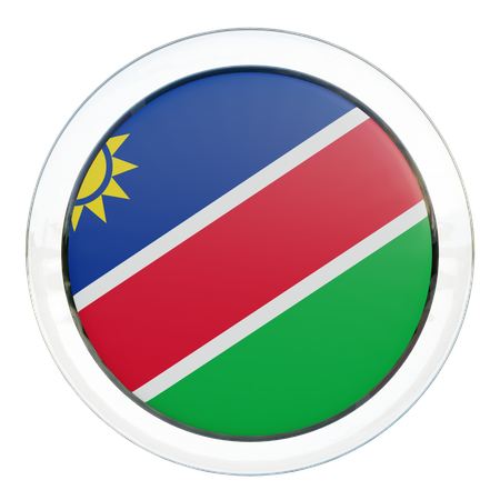 Namibia-Flagge  3D Flag