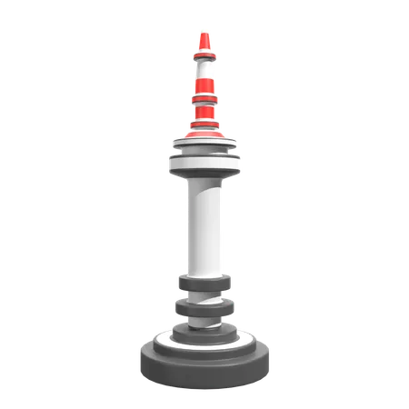 Namsam Tower  3D Icon