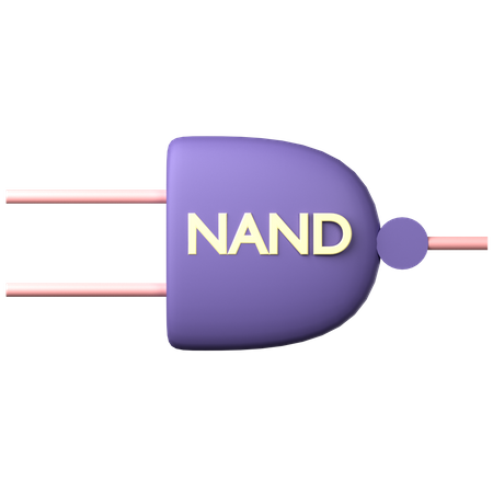 Nand  3D Icon