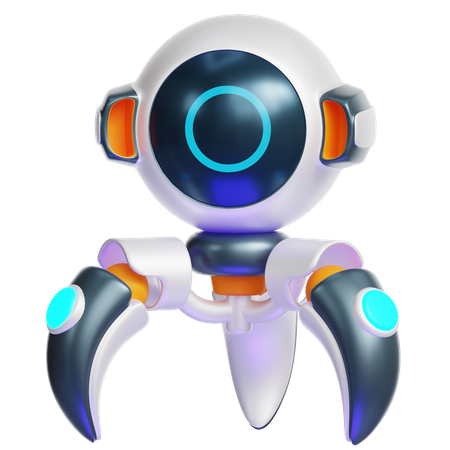 NANO BOT  3D Icon