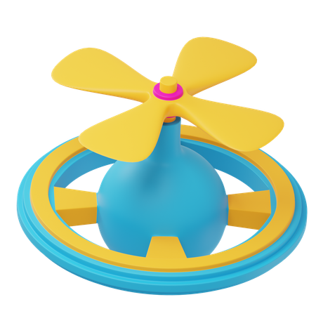 Nano Drone  3D Icon