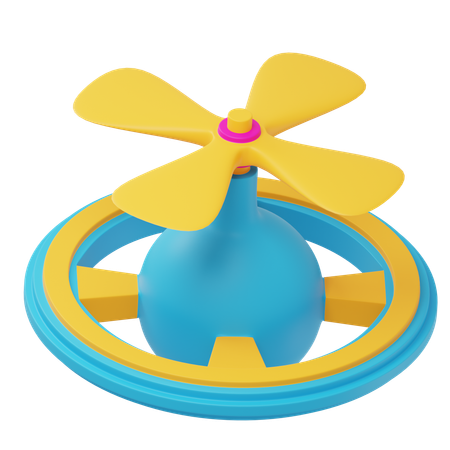 Nano drone  3D Icon