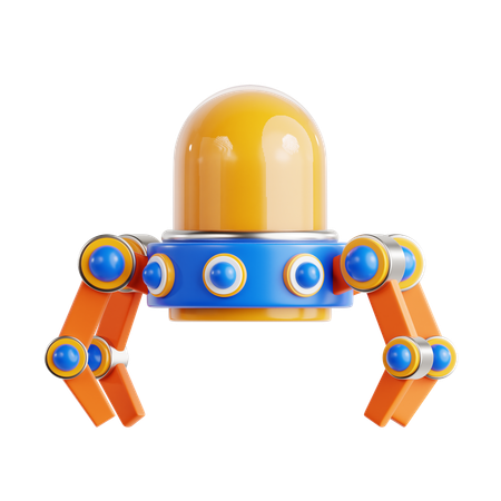 Nano robôs  3D Icon