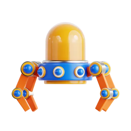 Nano robôs  3D Icon