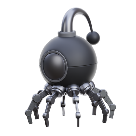 Nano robôs  3D Icon