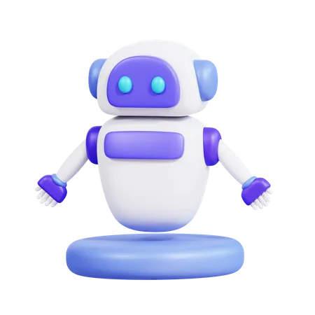 Nano-Roboter  3D Icon