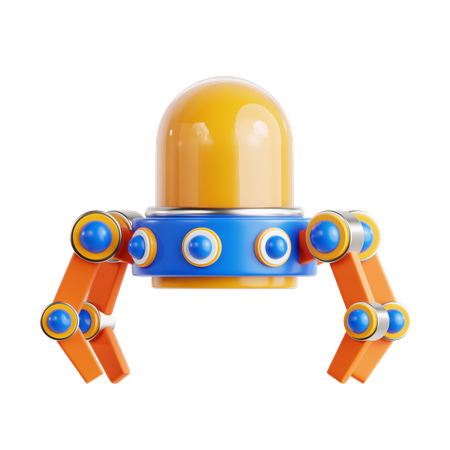 Nano Robots  3D Icon