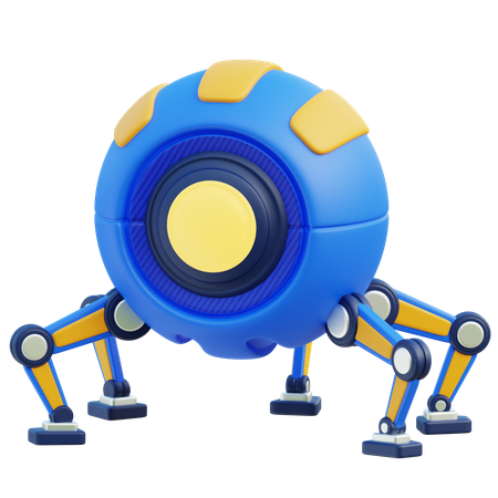 ナノロボット  3D Icon