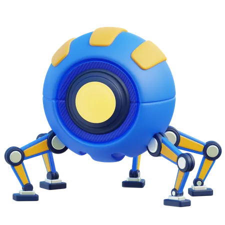 ナノロボット  3D Icon