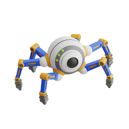 Nano Robots  3D Icon