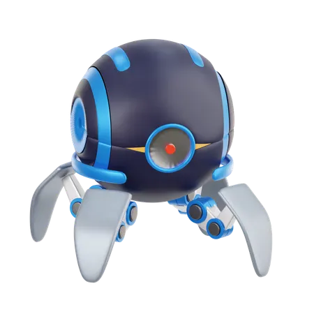 Nano Robots  3D Icon