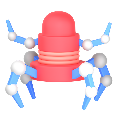 Nano Robots  3D Icon