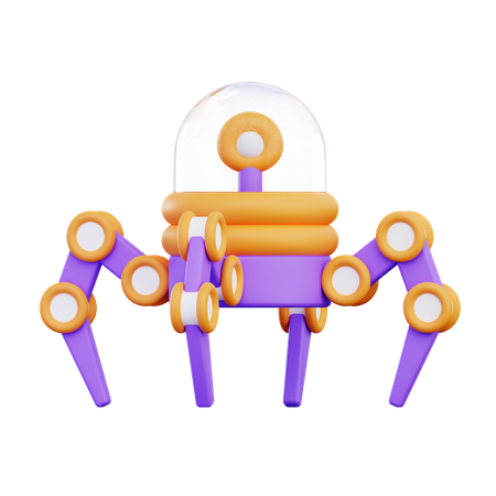 Nano Robots  3D Icon