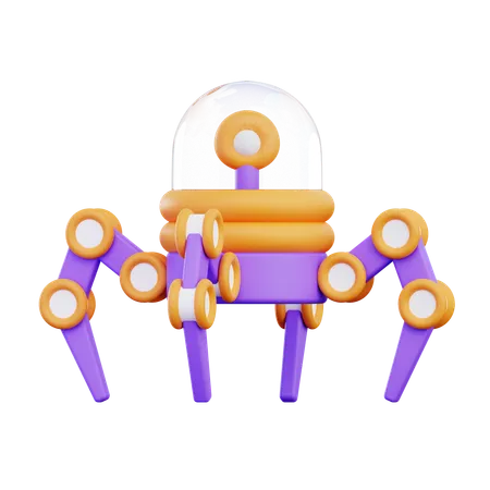 Nano Robots  3D Icon